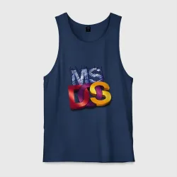 Мужская майка хлопок Ms DOS