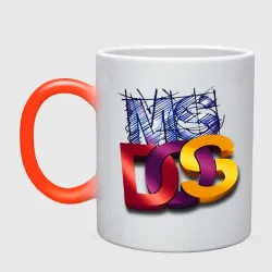 Кружка хамелеон Ms DOS