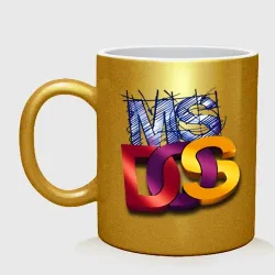 Кружка керамическая Ms DOS