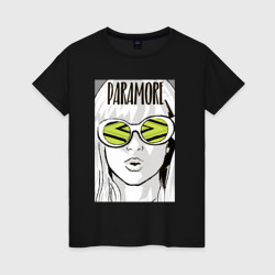 Женская футболка хлопок Paramore - Hayley Williams
