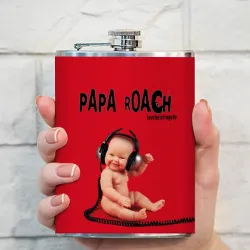 Фляга Papa Roach - baby with headphones - фото 2