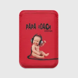 Картхолдер Magsafe магнитный Papa Roach - baby with headphones