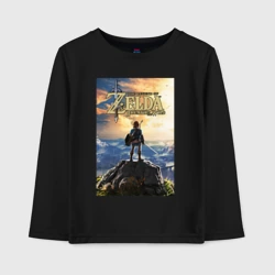 Детский лонгслив хлопок Легенда о зельде - Линк