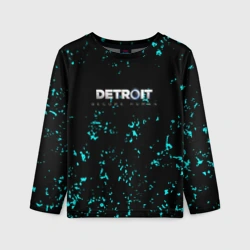 Детский лонгслив 3D Кровь андроида детроит