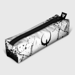 Пенал школьный 3D Квейк краски текстура гейм