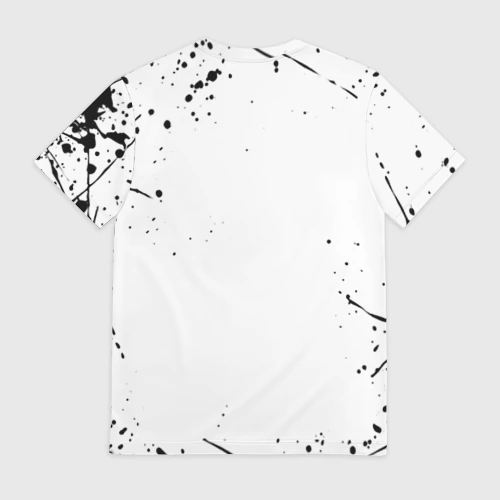 Мужская футболка 3D Квейк краски текстура гейм - фото 2