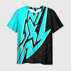 Mint graffiti – Мужская футболка 3D с принтом купить со скидкой в -26%