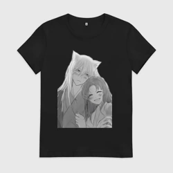 Женская футболка хлопок Очень приятно Бог Томоэ