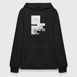 Худи SuperOversize хлопок Очень приятно Бог Томоэ