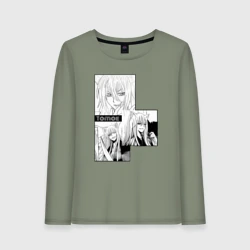 Женский лонгслив хлопок Очень приятно Бог Томоэ