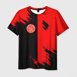 Ajax sport color red – Мужская футболка 3D с принтом купить со скидкой в -26%