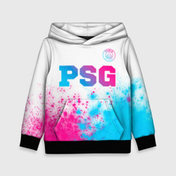 PSG neon gradient style посередине – Толстовка с принтом купить со скидкой в -20%