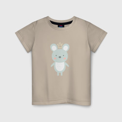 Королева мышка – Детская футболка хлопок с принтом купить со скидкой в -20%