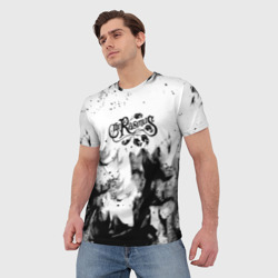 Мужская футболка 3D Rasmus smoke steel - фото 2