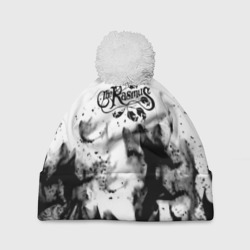 Шапка 3D c помпоном Rasmus smoke steel