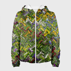 Разноцветная абстракция – Женская куртка 3D с принтом купить со скидкой в -10%