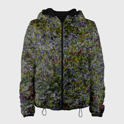 Абстрактные разноцветные контуры – Женская куртка 3D с принтом купить со скидкой в -10%