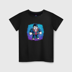 Роблокс эмо – Детская футболка хлопок с принтом купить со скидкой в -20%