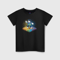 Роблокс куб – Детская футболка хлопок с принтом купить со скидкой в -20%