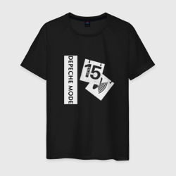 Depeche Mode - Little fifteen – Мужская футболка хлопок с принтом купить со скидкой в -20%