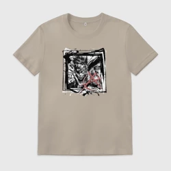 Мужская футболка хлопок Пиксельные протесты