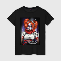 Клоунесса руководит цирком – Женская футболка хлопок с принтом купить со скидкой в -20%