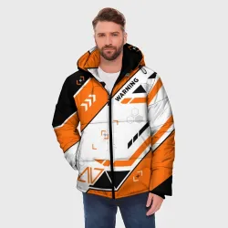 Мужская зимняя куртка 3D Asiimov AWP skin - фото 2