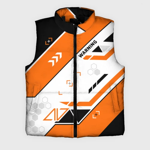 Мужской жилет утепленный 3D Asiimov AWP skin
