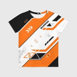 Детская футболка 3D Asiimov AWP skin