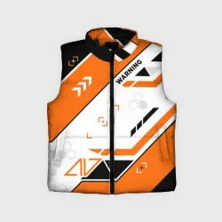 Детский жилет утепленный 3D Asiimov AWP skin