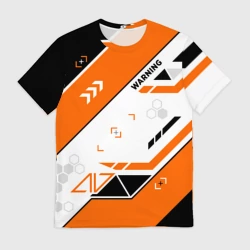 Мужская футболка 3D Asiimov AWP skin