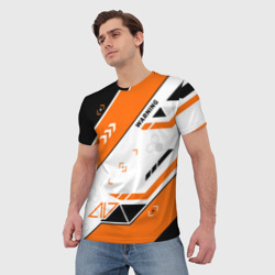 Мужская футболка 3D Asiimov AWP skin - фото 2