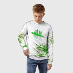 Детский свитшот 3D Dead by daylight краски - фото 2