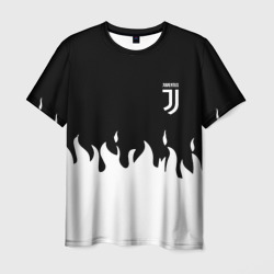 Juventus fire  – Мужская футболка 3D с принтом купить со скидкой в -26%