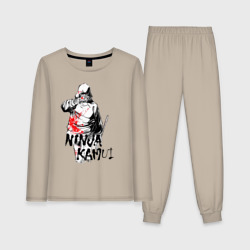 Женская пижама с лонгсливом хлопок Джо Логан Ниндзя Камуи