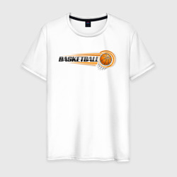 Basketball mood – Мужская футболка хлопок с принтом купить со скидкой в -20%