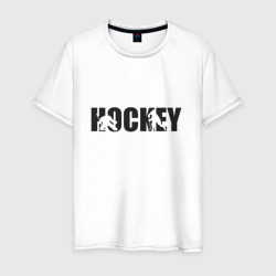 Hockey art – Мужская футболка хлопок с принтом купить со скидкой в -20%