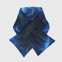 Шарф-пуховик 3D Элементаль энергии  текстура