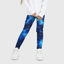 Детские леггинсы 3D Элементаль энергии  текстура - фото 2