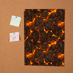 Постер Элементаль магмы текстура - фото 2