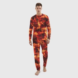Мужской костюм для дома 3D Огненный элементаль - фото 2