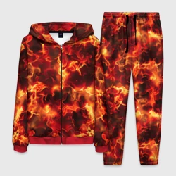 Мужской костюм 3D Огненный элементаль