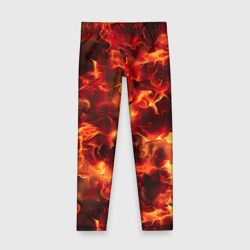 Детские леггинсы 3D Огненный элементаль
