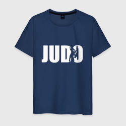 Дзюдо арт – Мужская футболка хлопок с принтом купить со скидкой в -20%