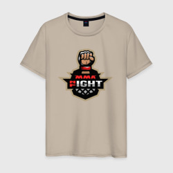MMA fight night – Мужская футболка хлопок с принтом купить со скидкой в -20%