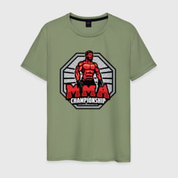 MMA championship – Мужская футболка хлопок с принтом купить со скидкой в -20%
