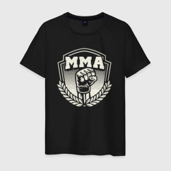 Кулак MMA – Мужская футболка хлопок с принтом купить со скидкой в -20%