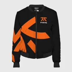 Женский бомбер 3D Fnatic esports