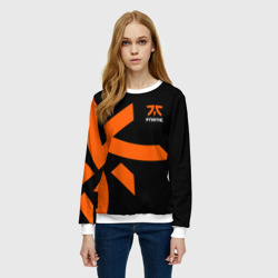 Женский свитшот 3D Fnatic esports - фото 2