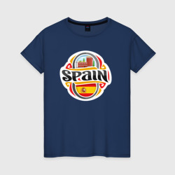 Это Испания – Женская футболка хлопок с принтом купить со скидкой в -20%